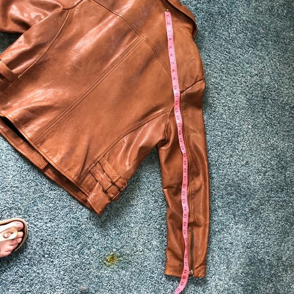 Vintage Wilsons Genuine Leather Moto Jacket - Picture 12 of 13